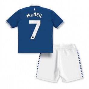 Maillot de foot Everton Dwight McNeil #7 Domicile enfant 2023-24 Manches Courte (+ pantalon court)